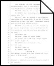 Handwritten Log of Dottie's Personal Attendant