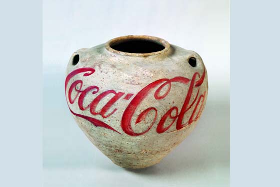 Coca Cola Vase