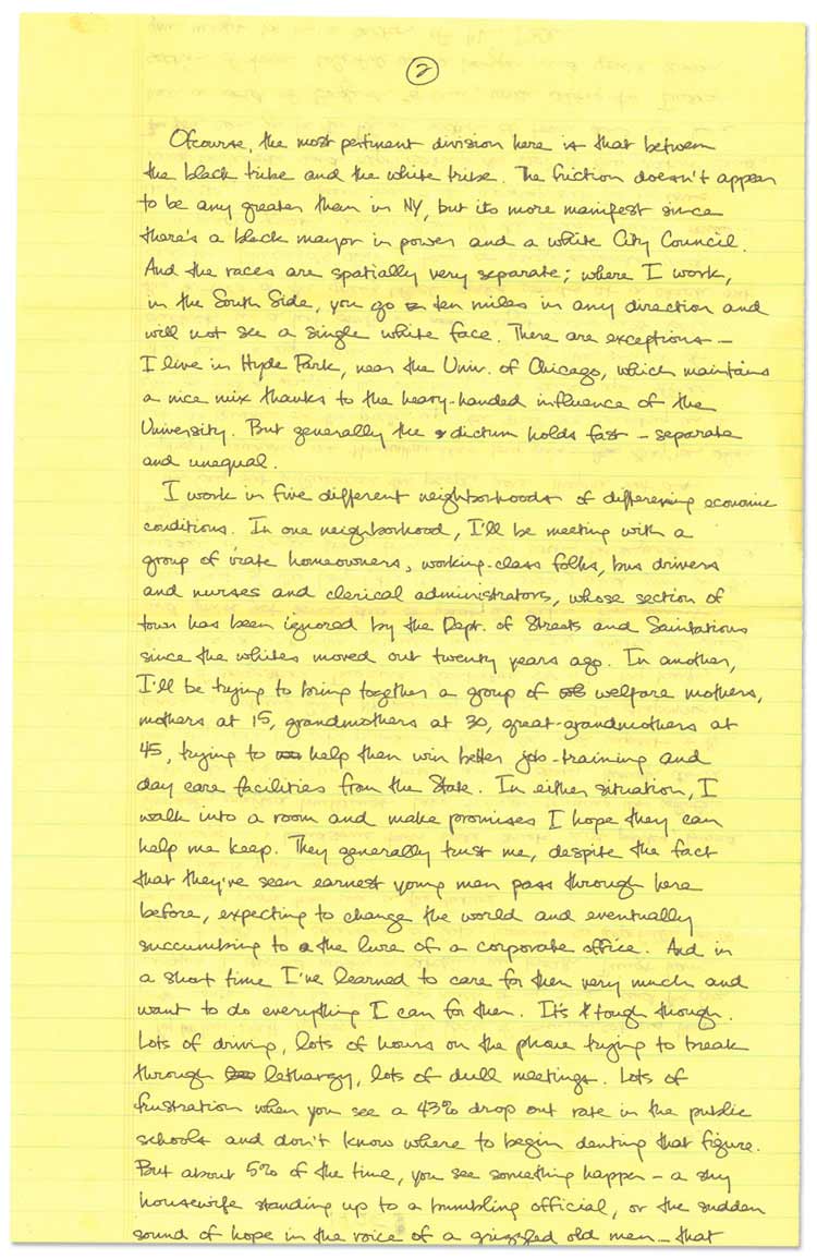 obama letter