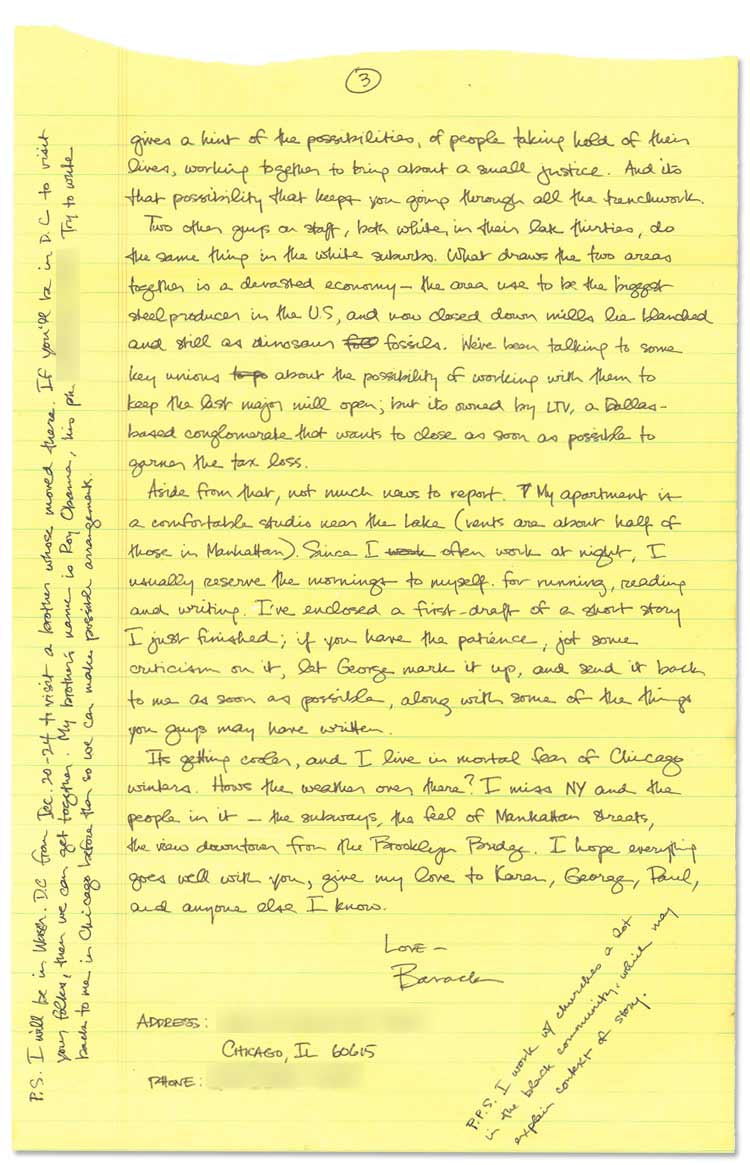 obama letter