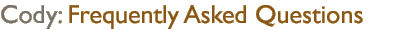 frequently asked questions