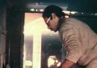 Paul working odd jobs