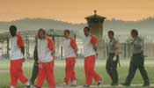 men in prison walking
