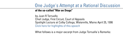 ONE JUDGE'S ATTEMPT AT A RATIONAL DISCUSSION OF THE SO-CALLED 