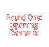 round one: opening remarks