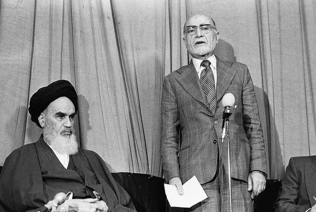 AyatollahKhomeniniandMehdiBazargan